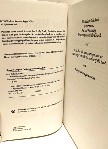New Millenium New Church Richard Kew Roger J. Weiß 1992, HC/DC - Bild 5 von 10