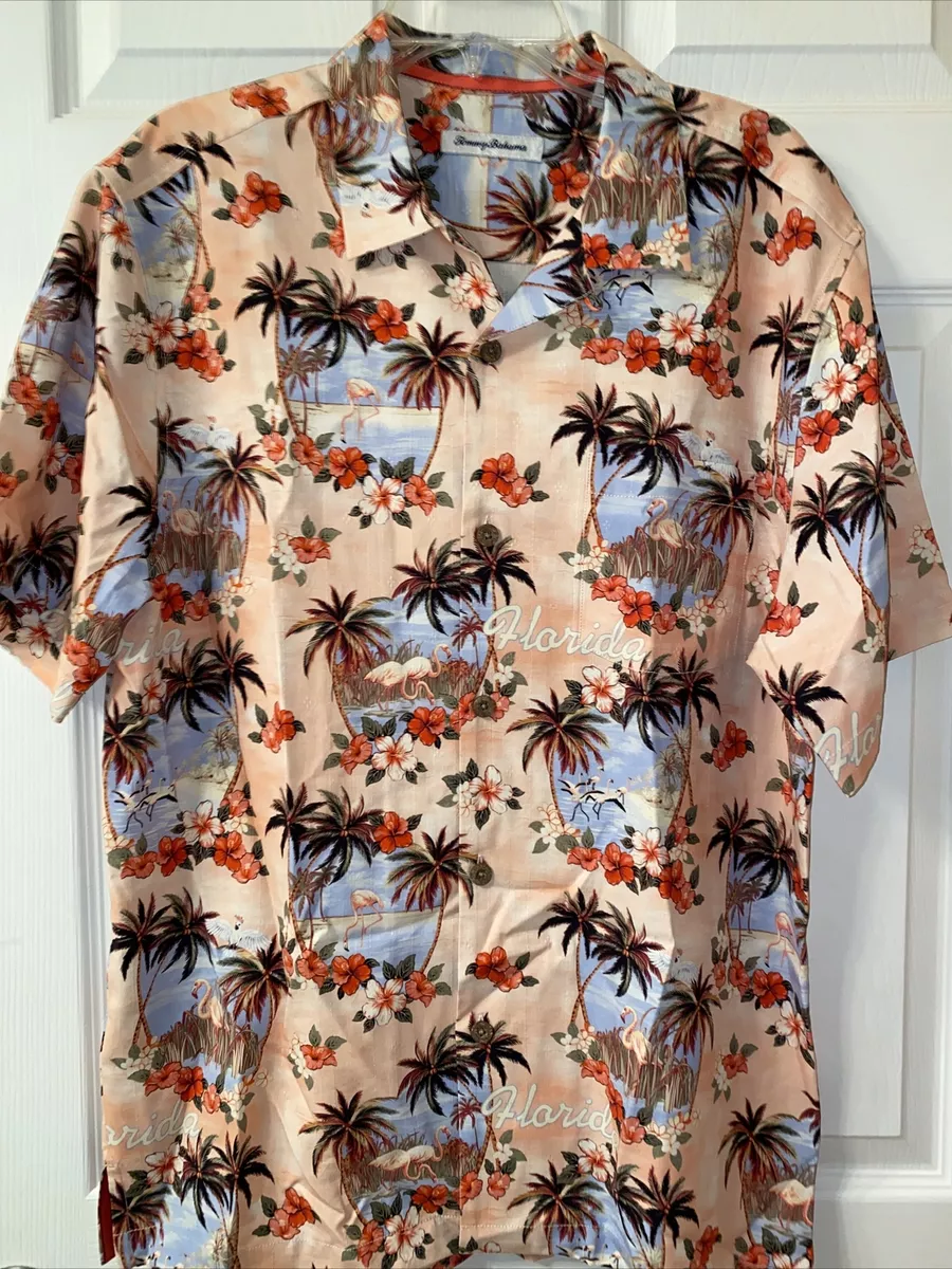 Tommy bahama cheap flamingo shirt