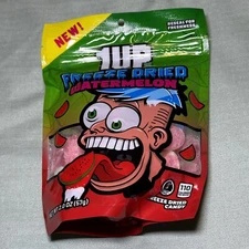 1UP Freeze Dried Watermelon Candy 2oz Bag Sealed FaZe Rug Limited Edition Sweet