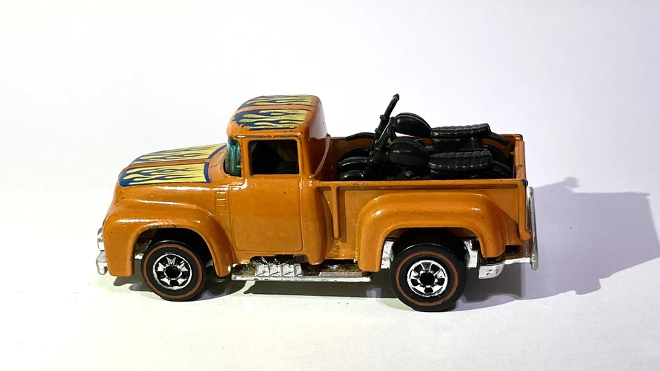 1973 Hot Wheels Redline Flying Colors Hi Tail Hauler Ford Pickup TOUGH 😎 - Image 4 of 4