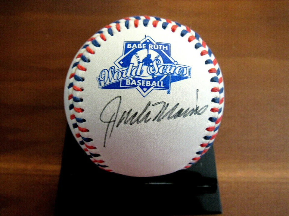 JACK MORRIS HOF TIGER TWINS BLUE JAYS SIGNED AUTO BABE RUTH WS BASEBALL JSA GEM - Image 3 of 3