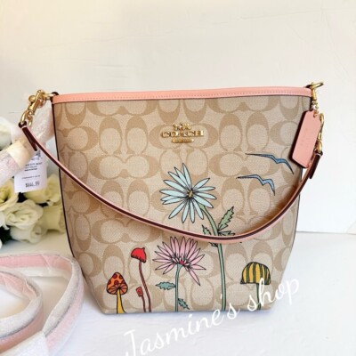 NWT Coach X Observed By Us City Bucket Bag In Signature