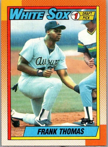 1990 Topps #414a Frank Thomas