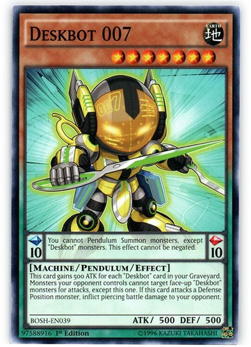 yugioh deskbot deck Tournament Ready y Exclusivo Juego de fichas Phantasm Juguetes y Juegos may be 1st or Unlimited Edition Yu-Gi-Oh! Deskbot Deck Profile October