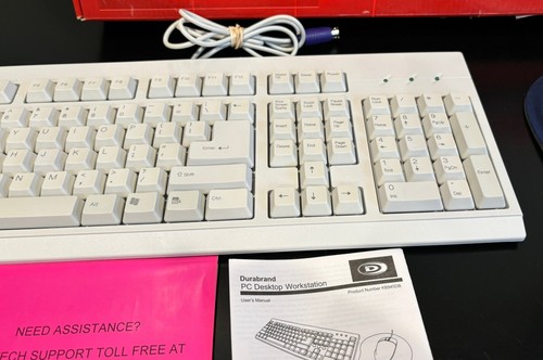 Durabrand PC Zestaw akcesoriów biurkowych KB945DB Klawiatura Scroll Mouse Pad Stacja robocza - Zdjęcie 3 z 20