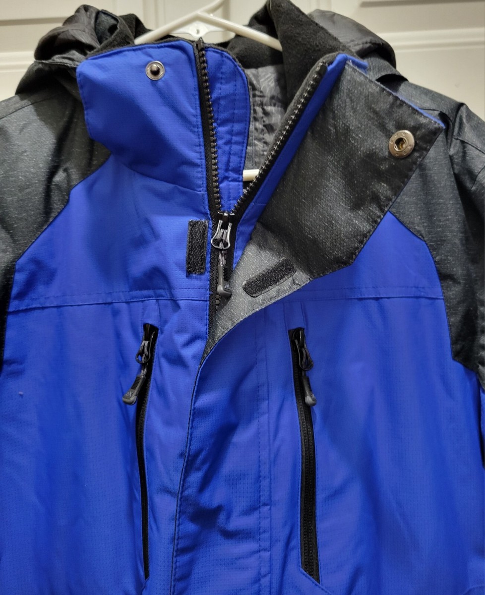 Manteau De Ski ZeroXposur Bleu - Taille S, Coupe Bouffante, Très Bon état