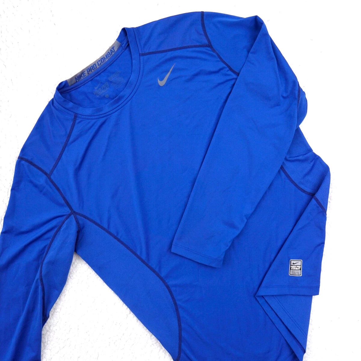 Nike pro deals comp ls top