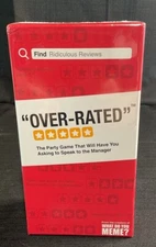 Over-Rated Party Game By The Creators Of What Do You Meme -Adult Party Car Games