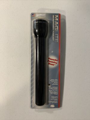 Brand New Maglite Heavy-Duty Incandescent 3-Cell D Flashlight, Black 2004