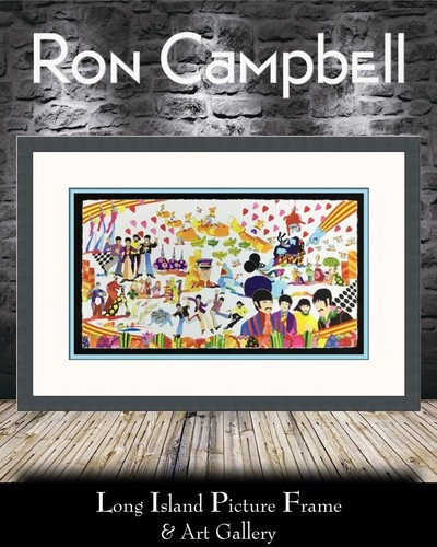 Ron Campbell Pepperland L/ED signierter und nummerierter Giclée-Druck gerahmt - Bild 1 von 20