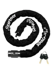 Candado Para Moto Motocicleta Bicicleta Cadena Con Lock Seguro Seguridad Chain
