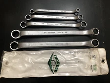 (5) Vintage Thorsen Offset Box-End Wrench Set 3/8" to 7/8" - #PB-5 - USA Made!!