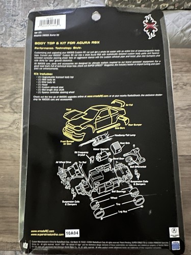 NEW NOS XMODS Super Street Body Top and Kit for Acura RSX - Picture 9 of 15