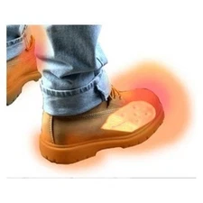 2 Battery Electric Feet Heated Shoe Boot Insoles Inserts Sock Snow FOOT WARMER