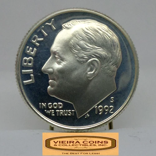 1992-S Roosevelt Silver Proof Dime  - #C56446NQ