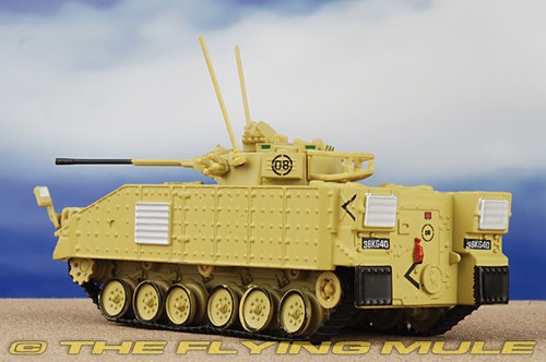 Amercom 1:72 MCV-80 Warrior British 7th Armoured Bgd - Picture 2 of 8