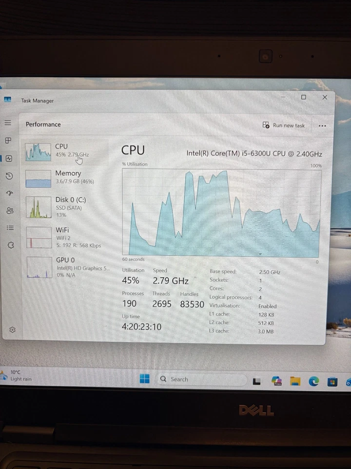 Dell Latitude 5480 · i5-6300U · 8GB · 240GB, photo 4 of 5