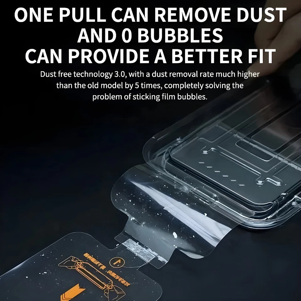 iPhone Screen Protector Tempered Glass Anti-Scratch Anti-Shatter for iPhone 6–15 - Bild 4 von 4