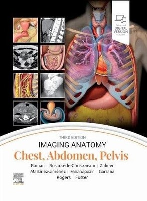Bildgebende Anatomie: Brust, Bauch, Becken, Hardcover von Raman, Siva P., M.D.;...