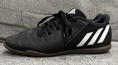 Men s Adidas Predator Edge.4 SALA Black Gum Indoor Soccer Shoe GX0024 Size: 8.5