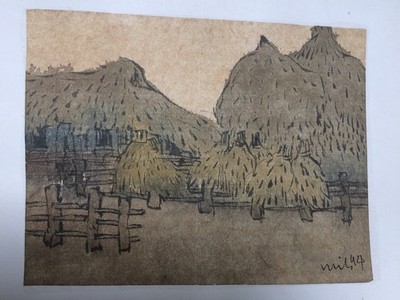 Viet Le Quoc FIELDS OF PERSEVERANCE orig born1972 VUFA13x17cm USA exhibition