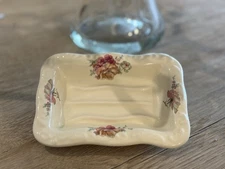 Vintage VB Athena California Pottery Soap Dish/Tray, French Country Cottage Core