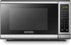 BLACK+DECKER EM720CB7 Digital Microwave Oven with Turntable Push-Button Door, Ch