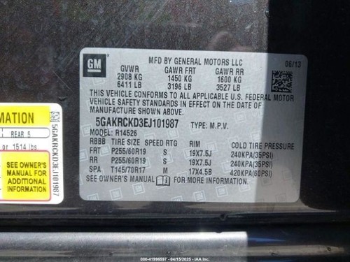 AC Compressor Fits 13-23 ENCLAVE 713923 - Picture 9 of 12