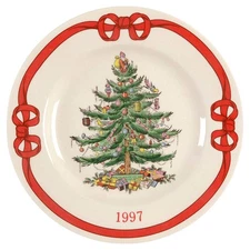 Spode Christmas Tree 1997 Collector Plate 7202336