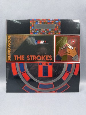 THE STROKES Room On Fire LP 180 Gram Vinyl Me Please w/ VMP Art Print NM