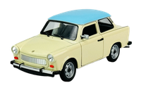 Welly Trabant 601 Beige 1:24 Die Cast Metal Model New In Box 24037