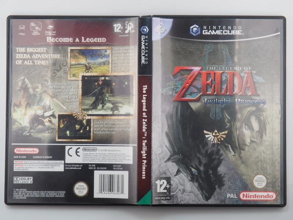 The Legend of Zelda: Twilight Princess (GameCube and Wii PAL) VGC - image 3 of 4