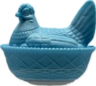 Westmoreland Vintage Milk Glass Hen On Nest