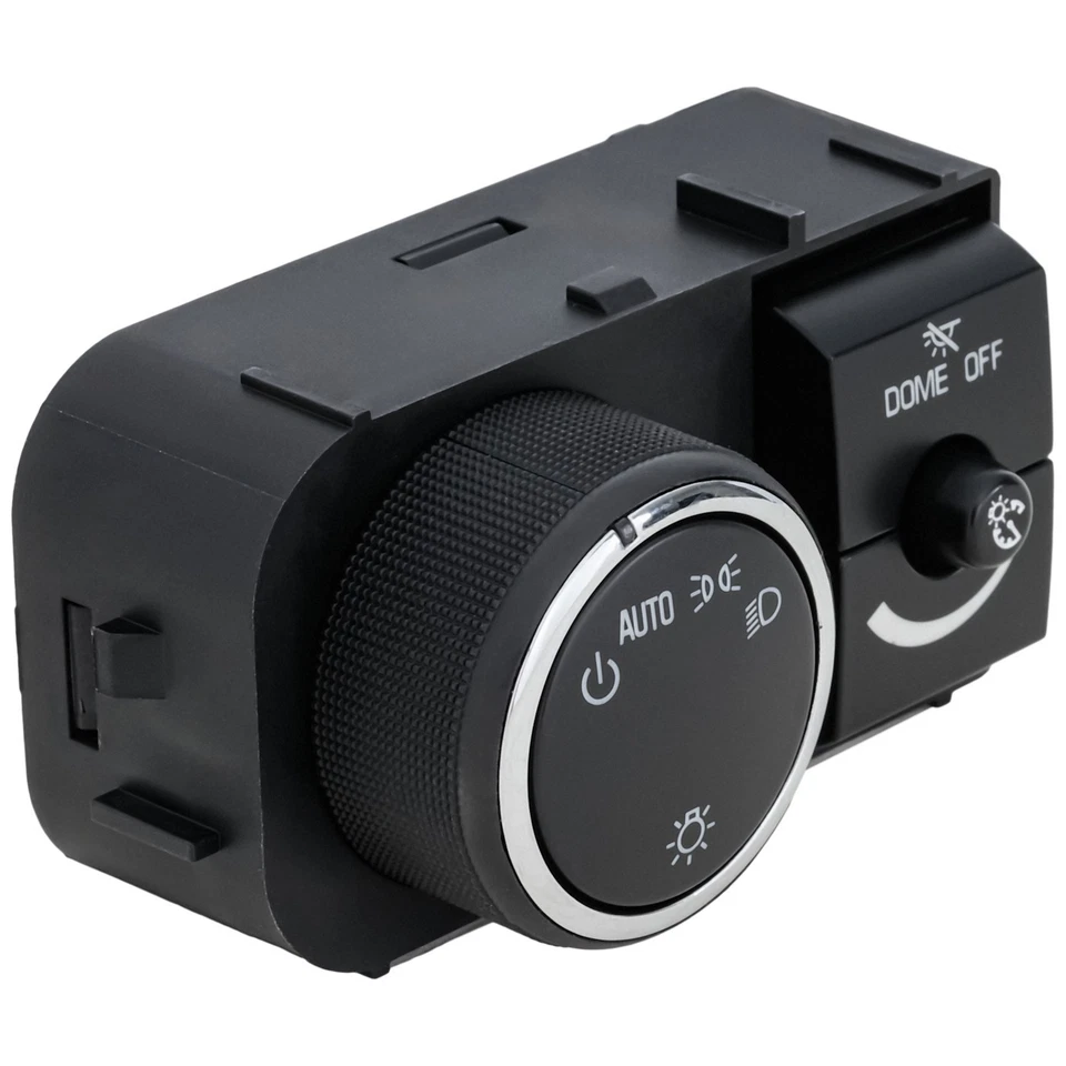 Headlight Switch For 2007-2013 Chevrolet Silverado 1500 Pin Type Black - Image 3 of 4
