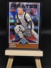 2024 Topps Transcendent🔥Henry Davis🔥Black Refract /10 RC🔥Pirates+jersey king 