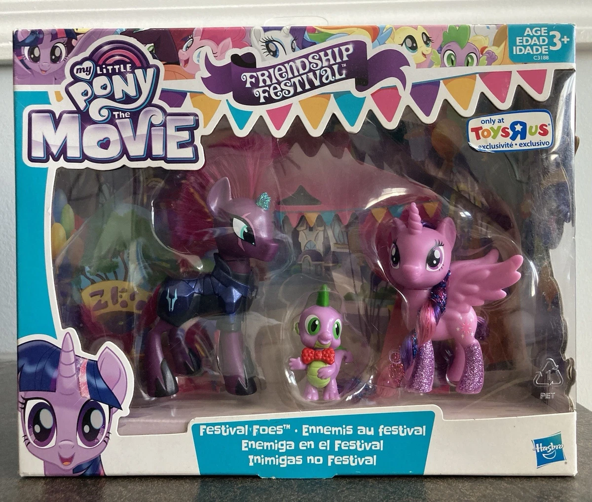 Spike My Little Pony TV, Movie & Video Games Action Figures for