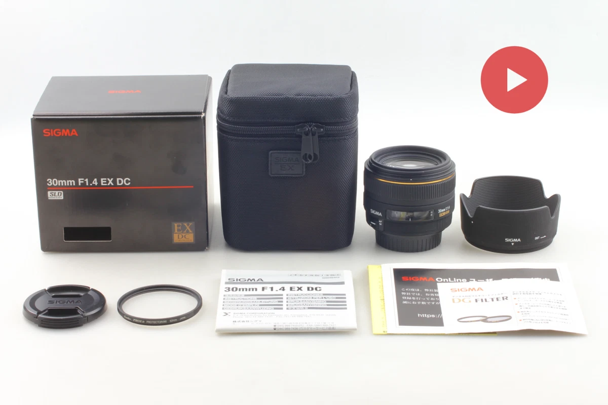 Sigma EX 30mm f/1.4 Camera Lenses for sale | eBay
