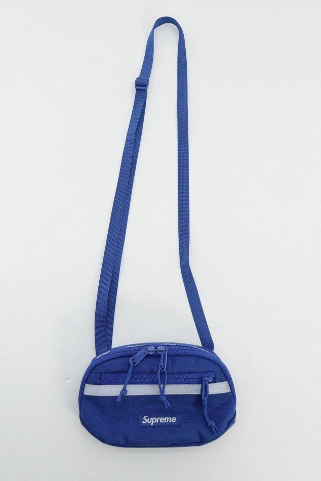 Mini sac latéral Supreme 24Aw bleu 752684Kz