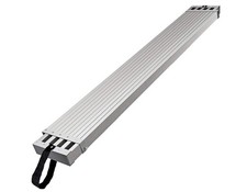 Telescoping Aluminum Plank 8-15ft, 440 lb Capacity Scaffold Ladder for Repairs