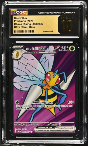 Beedrill ex graded CGC 10 for sale on eBay