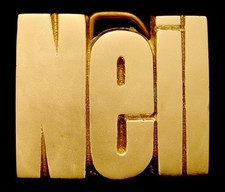 OA24156  NOS  VINTAGE 1978 CUT-OUT NAME  NEIL  SOLID BRASS BUCKLE