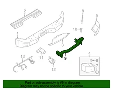 New Genuine Nissan Cross Member-Hitch Assy 852607S000 / 85260-7S000 OEM