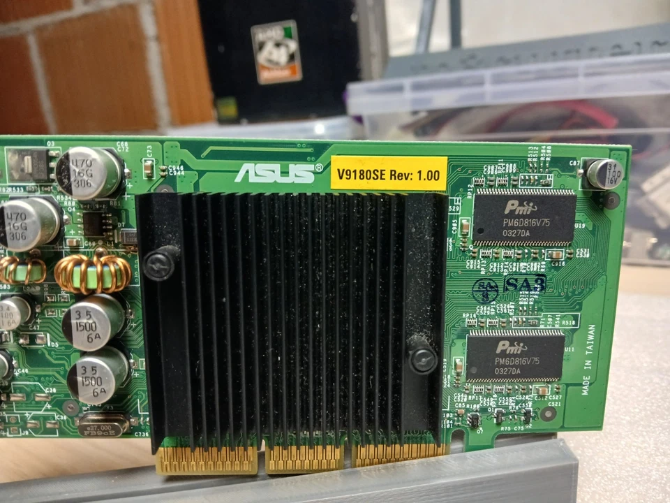 Vintage - ASUS V9180SE NVIDIA GEFORCE4 MX440 64MB DDR - GREAT BUDGET RETRO VGA - Image 2 of 4