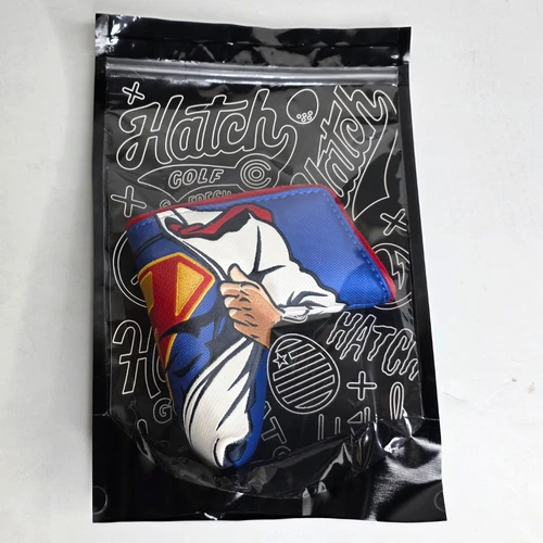 Hatch Golf Hero Revealed Superman Blade Putter Headcover - Thumbnail 3
