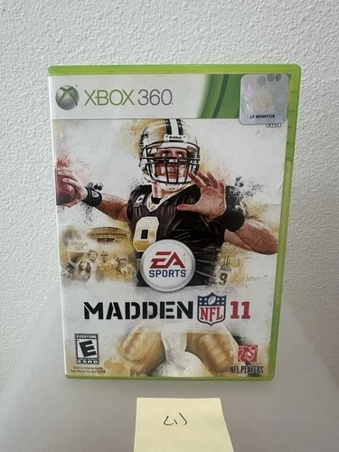 Madden NFL 11 Xbox 360 Tested Working CIB w/ Manual