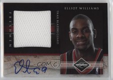 2010 Limited Freshman Jumbo Materials Signatures 70/99 Elliot Williams Auto 1e2l