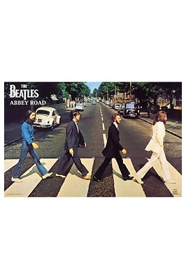 The Beatles Abbey Road Poster! 11th Album England Progressive Rock