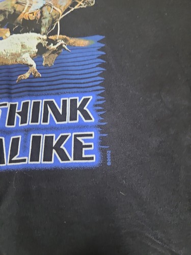 VTG Y2k 2002 WRANGLER Kids XL 14-16 T SHIRT Winners Think Alike Calf Roping - Picture 5 of 11