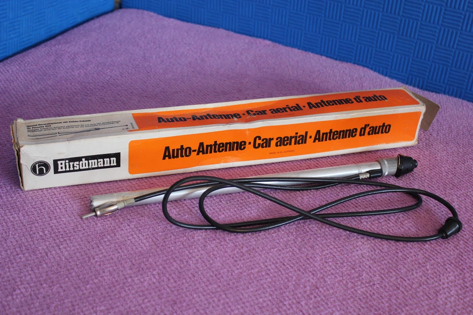 Antena Telescópica Porsche 924 NOS Original Vintage Hirschmann Auta 2670M 804L Foto 2 de 4