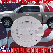 2004 2005 2006 2007 2008 FORD F150 F-150 Chrome Gas Door COVER